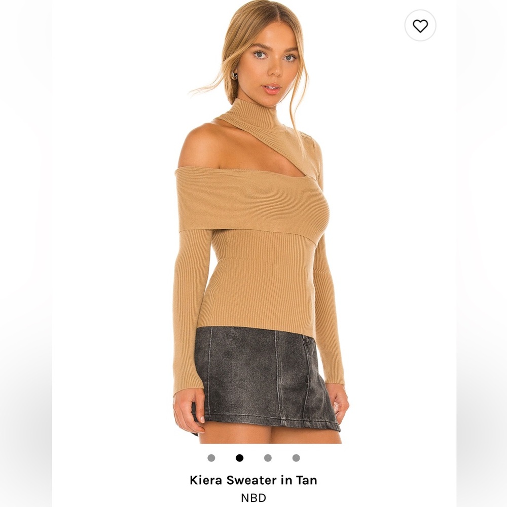NBD  Kiera sweater in tan ****Bloggers Favorite SOLD OUT ***** everywhere